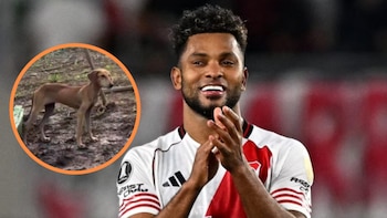 Video: Miguel Ángel Borja conmovió