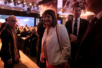 Patricia Bullrich, ministra de Seguridad