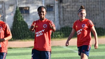 A equipe feminina da Colômbia