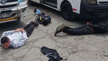 Capturan a extorsionadores que cobraban