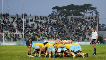 En la despedida de Santiago