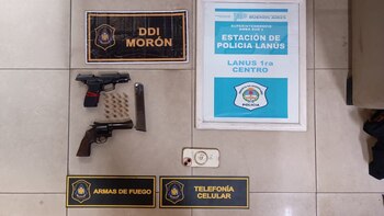 Las armas que portaban los