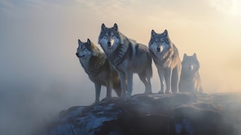Casi la mitad de los lobos salvajes de Italia tienen genes de perro y los expertos temen por su identidad genética