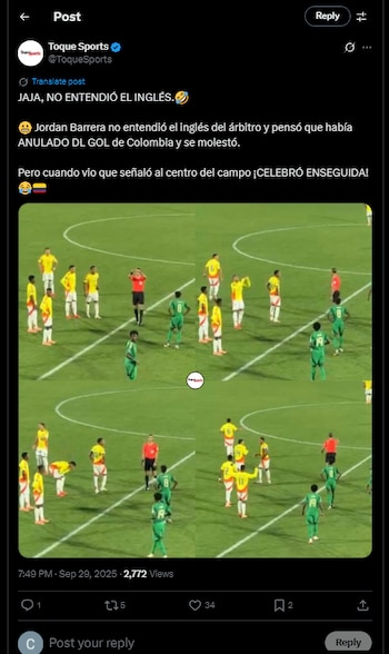 Así se registró el momento