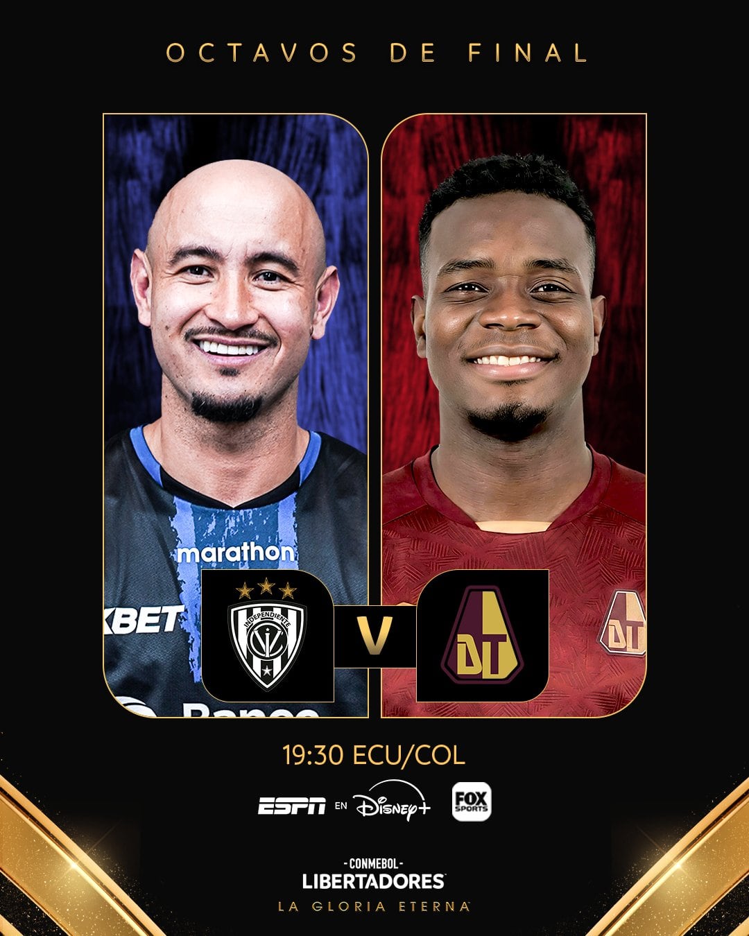 La Copa Libertadores destacó el duelo de delantero en los octavos de final de la Copa Libertadores - crédito Conmebol