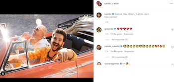 Wisin y Camilo, emocionados por