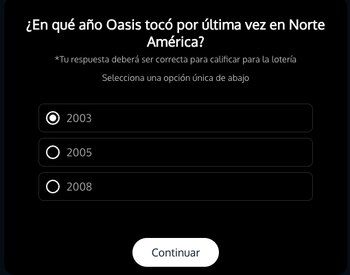 OASIS tendrá preventa fans. (Captura