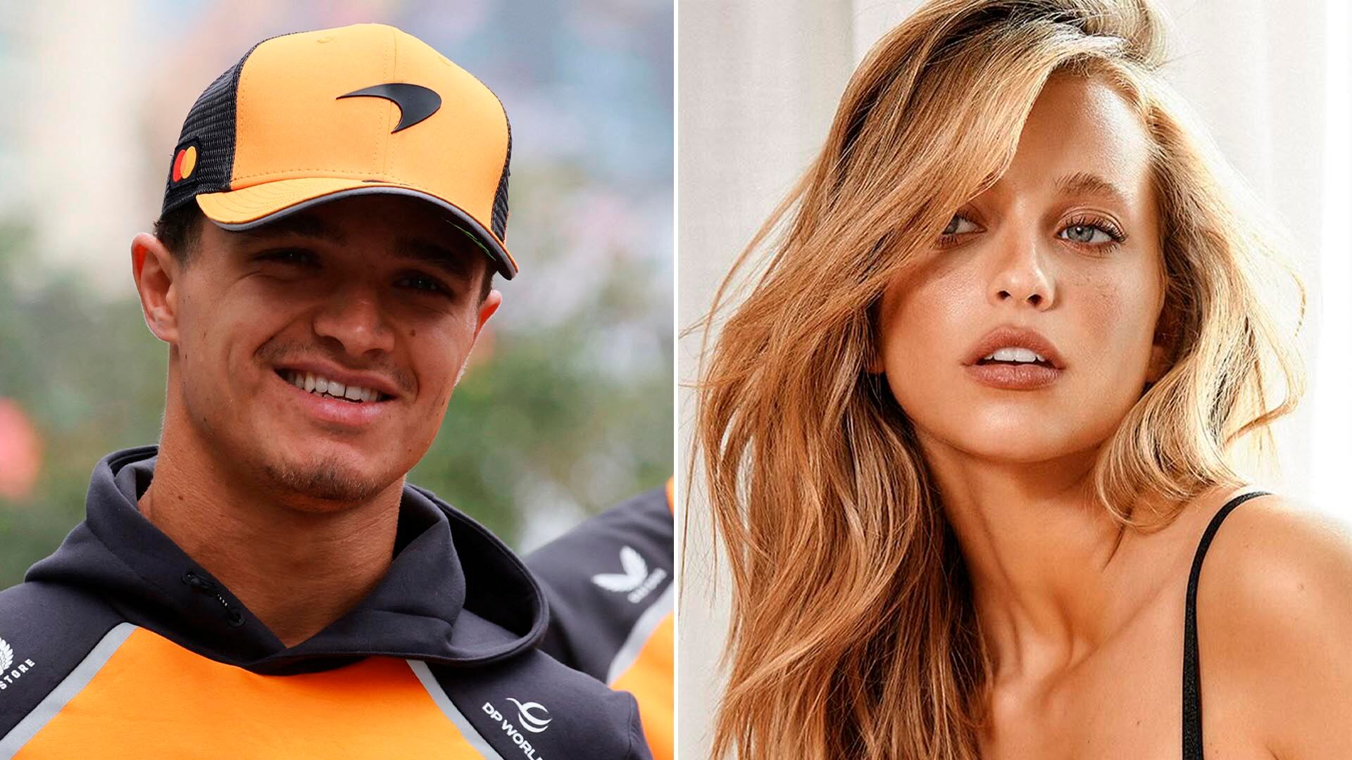 Lando Norris confirmó su relación con Corceiro