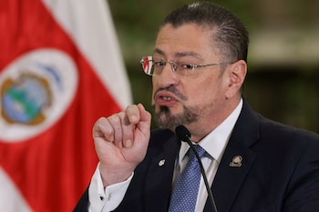 Rodrigo Chaves, presidente de Costa