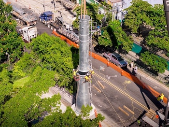 El Aerocable tendrá 23 torres y cuatro estaciones en Zacamil, la Universidad de El Salvador, el Centro de Gobierno y la calle Rubén Darío./ (Ministerio de Obras Públicas)