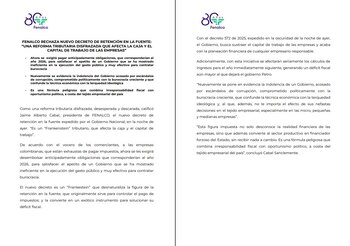 Fenalco advierte que la nueva