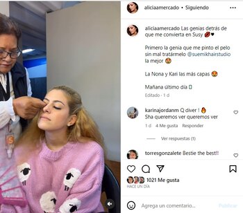 Alicia Delgado compartió su transformación