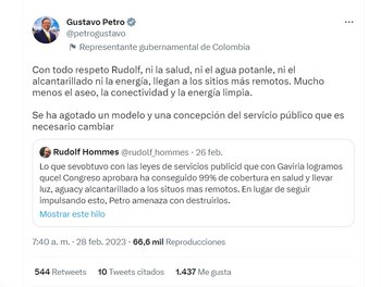 Trino de respuesta de Gustavo