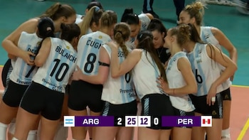 Perú cayó ante Argentina 3 sets a 0 en el primer amistoso por Copa Salta de Vóley 2026