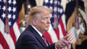 Trump insiste en que se plantea "aniquilar" Irán: "No creo que se pueda tener paz con ellos jamás"