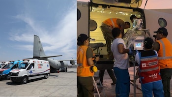 Evacuaciones aeromédicas permitieron salvar a más de 40 pacientes críticos en lo que va del 2026