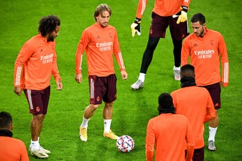 Modric y Hazard regresan al