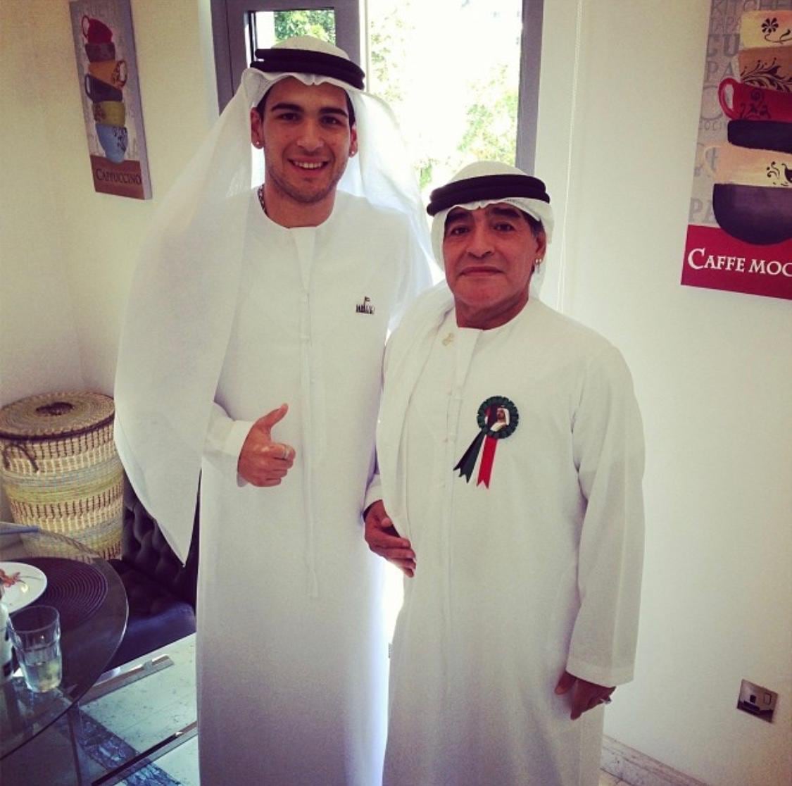 Coty recuerda que Diego estaba muy bien en Dubai y que fue un error su salida del emirato