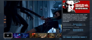Captura de pantalla del videojuego Dead by Daylight, donde una criatura de múltiples extremidades ataca a una figura humana con heridas en el pecho, en un entorno futurista