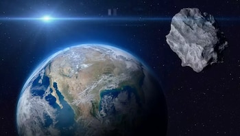 Si un asteroide impacta la