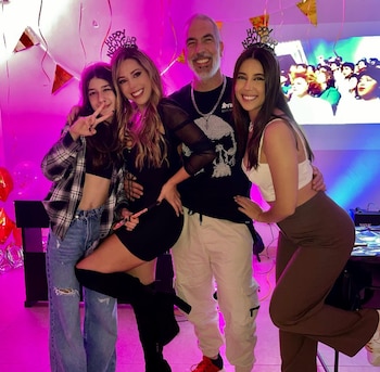 La pareja comparte una hija