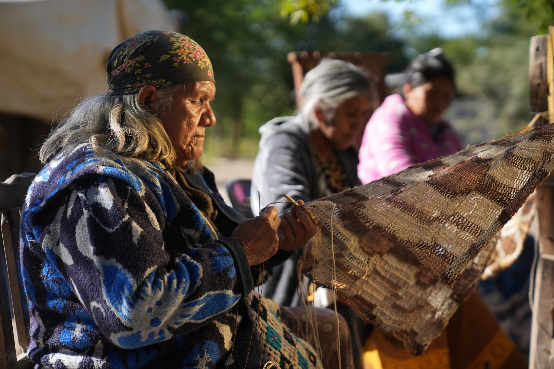 La fibra del Chaguar es la base de la economía de la comunidad wichí en Tartagal