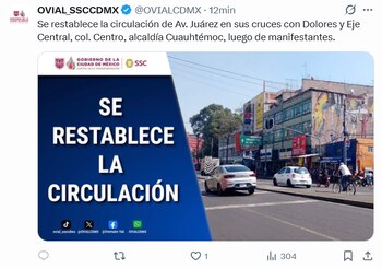 bloqueos 3 de mayo 2026