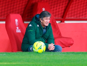 El entrenador del Betis Manuel