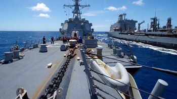 Un buque de la armada