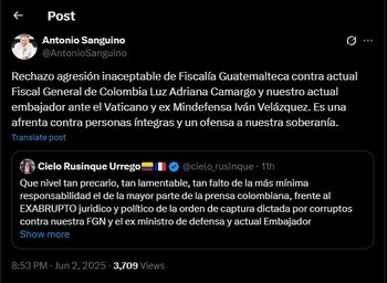 Antonio Sanguino calificó la