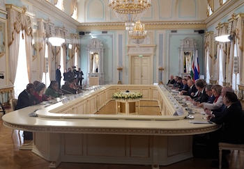 El presidente ruso, Vladímir Putin,