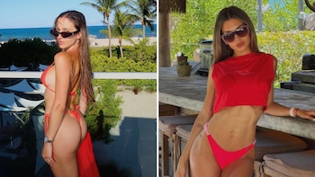 Caro Calvagni y Agus Gandolfo conquistan Miami mientras esperan a la Scaloneta: sol, bikinis y reencuentros