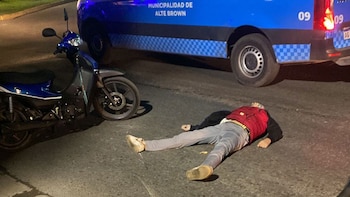 Almirante Brown policía motochorros