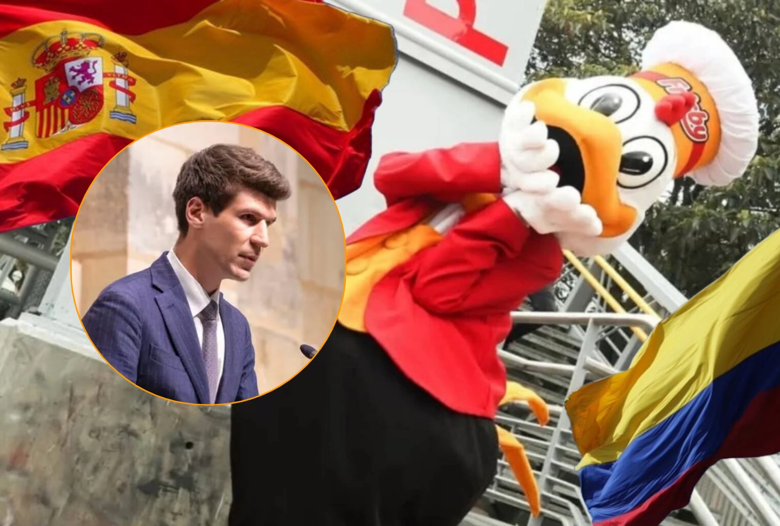 Charles Dupont afirmó que ganaron la batalla legal a Frisby Colombia y que podrán usar la marca en España - crédito Frisby España y Frisby Colombia/Europa Press/Colprensa