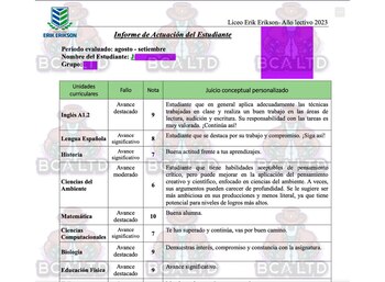 Un colegio de Uruguay fue