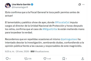 La congresista aseguró que con