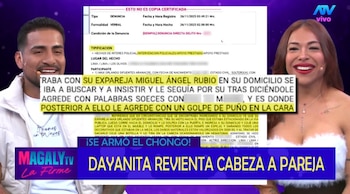 Dayanita rompe laptop y espejo