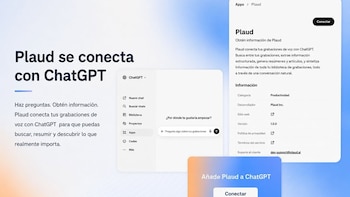 Plaud se integra como aplicación en ChatGPT