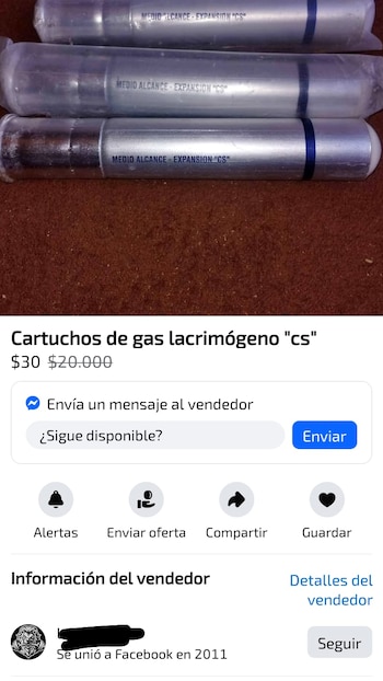 Fue descubierto durante un ciberpatrullaje.