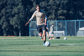 Mateo Santa María fue convocado por Diego Placente (Instagram)