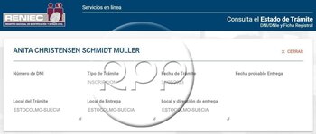 Anita Christensen, madre de Oliver