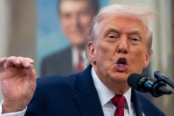 Donald Trump ordenó un bloqueo