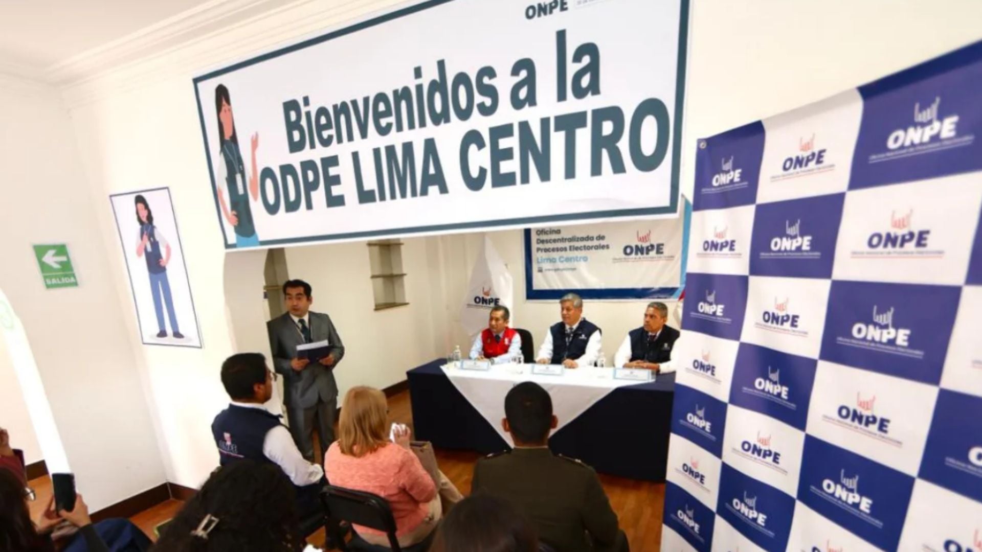 Cada ODPE contará con un centro de cómputo encargado de recibir y procesar las actas para transmitir la información al sistema nacional - Créditos: ONPE.