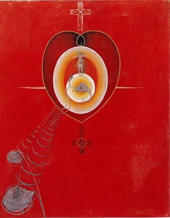 La exposición retrospectiva en París muestra por primera vez en Francia la obra completa de Hilma af Klint, pionera de la pintura abstracta