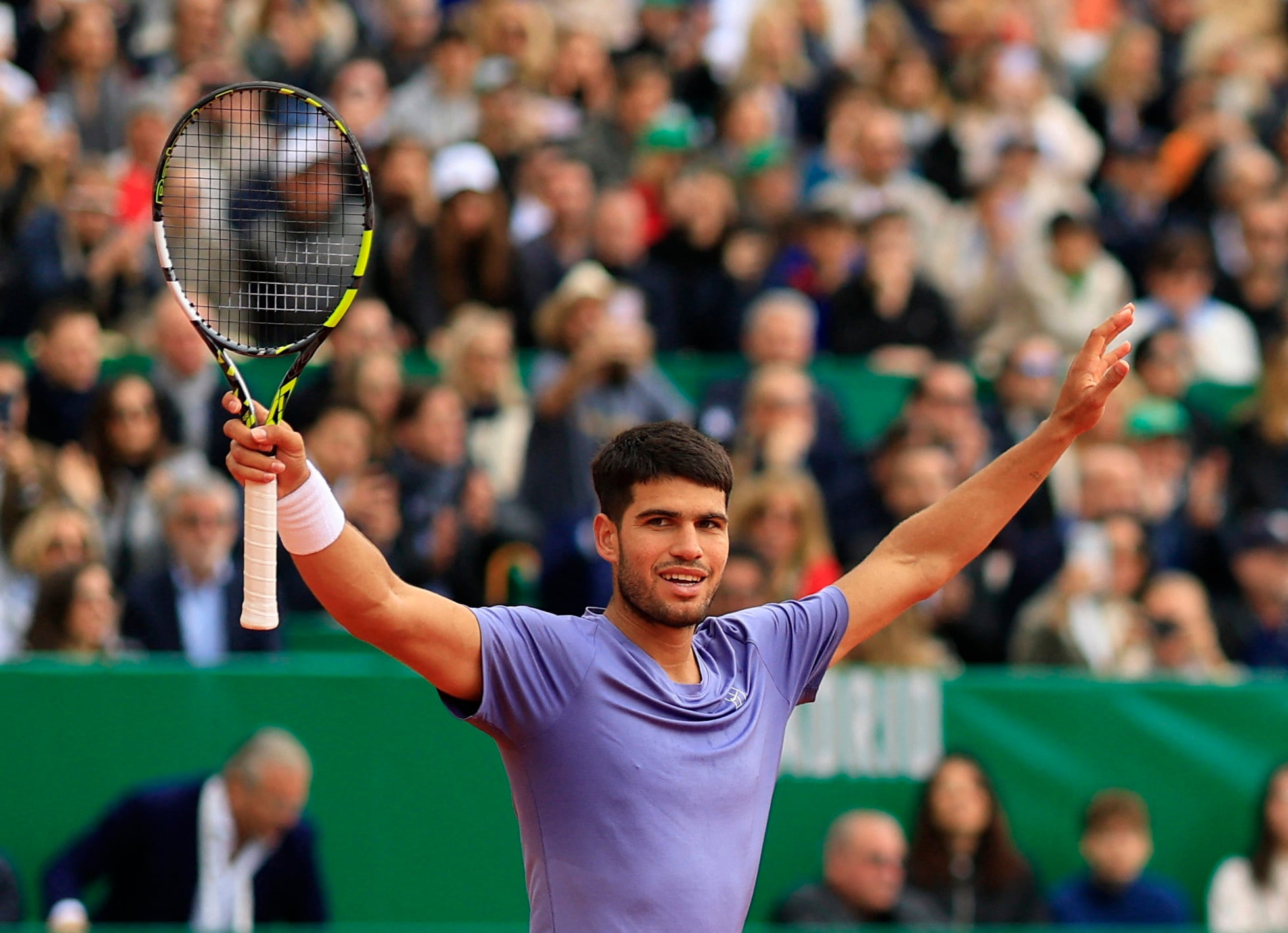 Tennis - ATP Masters 1000 - Monte Carlo Masters - Monte Carlo Country Club, Roquebrune-Cap-Martin, France - April 13, 2025 Spain