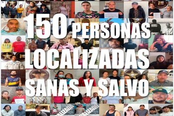 Personas localizadas en Sonora (FGE)