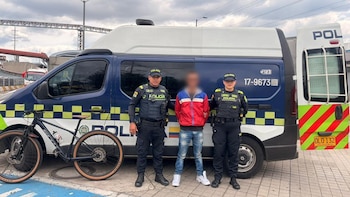 Delincuente pretendía escapar en Transmilenio