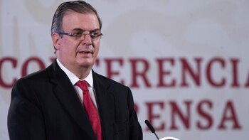 El canciller mexicano Marcelo Ebrard