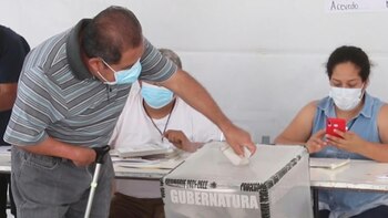 El partido oficialista Morena ganó