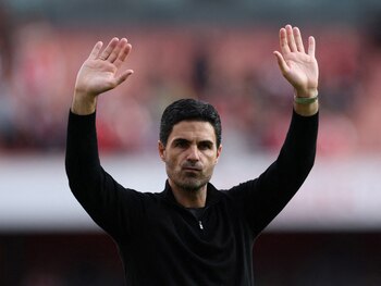 Mikel Arteta, Arsenal coach,